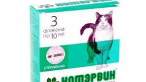 Капки koterwin за мачки: состав, инструкции за употреба, осврти